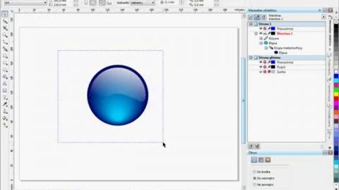 Corel Draw Tutorial - how to make 3d glass ball (second way)?