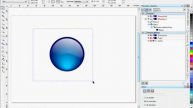 Corel Draw Tutorial - how to make 3d glass ball (second way)?