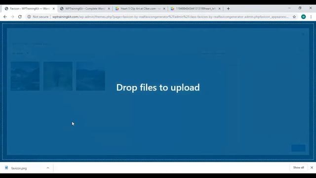 WordPress #30:  Favicon