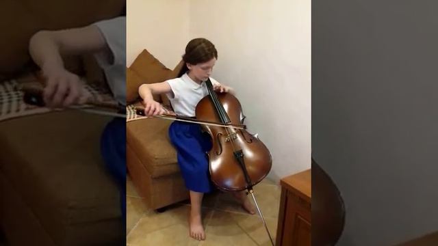 А. Арутюнян. Экспромт. Виолончель. (A. Harutyunyan. Impromptu. Cello.) Детская благодарность.