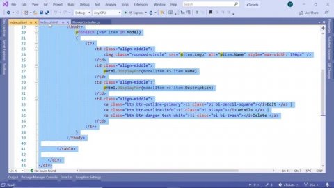 25. Adding the Movies view | ASP.NET MVC