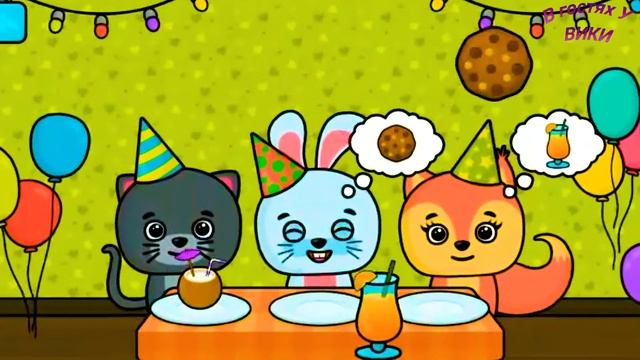 Игра для детей Вика играет в развивающую игру для детей ВГуВИКИ