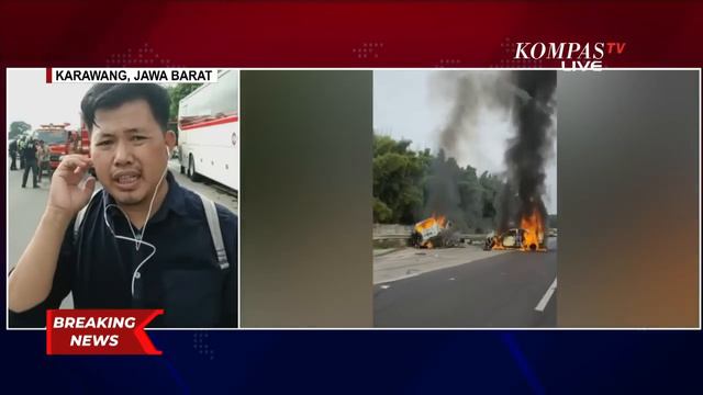 Kecelakaan di KM 58 Tol Jakarta-Cikampek | Breaking News!
