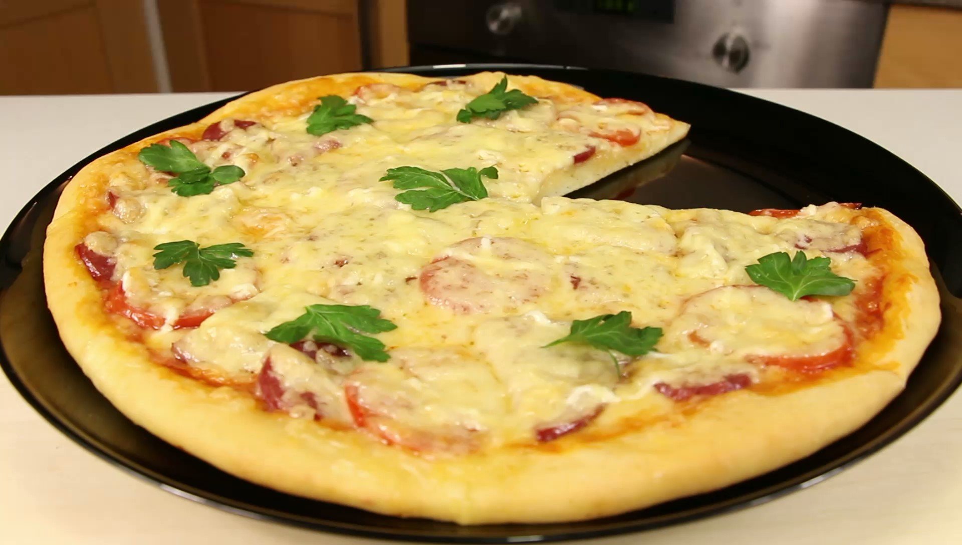 быстрая пицца в духовке за 10 минут на майонезе фото 77