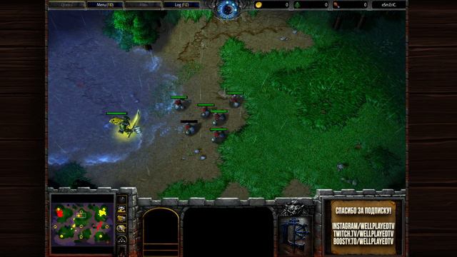 Топ 91 - Все на тоненького: Lyn (Orc) vs Sky (Hum) Warcraft 3 The Frozen Throne