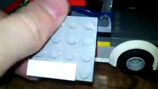 Обзор моей самоделки машины ДеЛориан из лего.Назад в будущее.