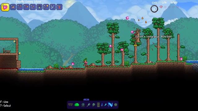 Modded Terraria Letsplay-Ep 2- The Forest Gets Its Vengeance!