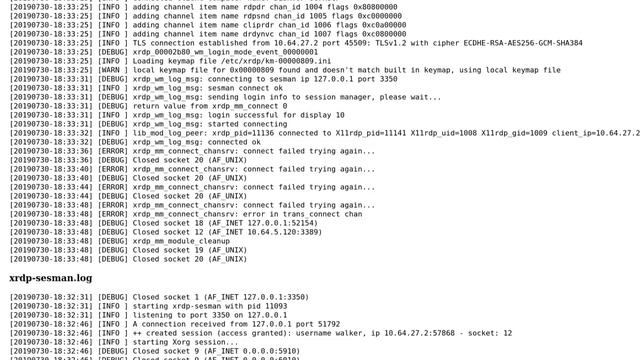 Unix & Linux: Arch Linux Issues with xorgxrdp and xfce4 windows manager