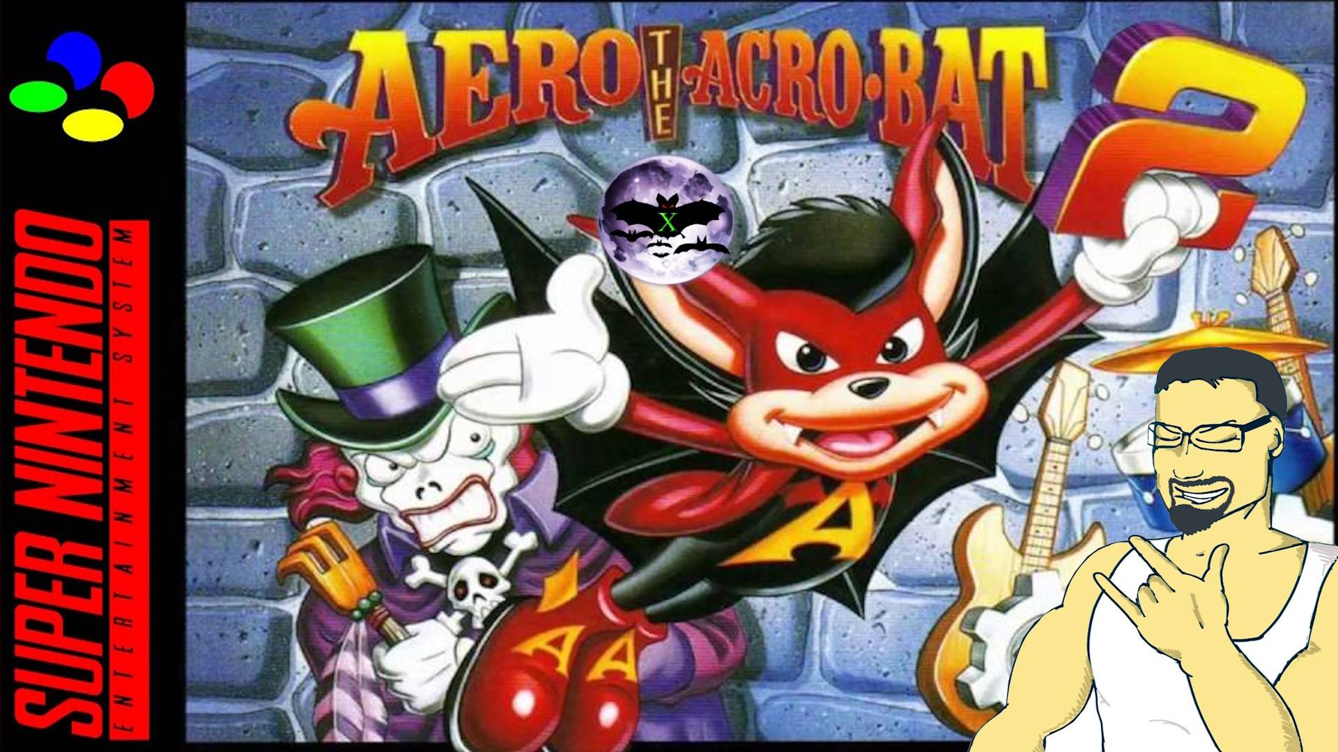 Aero the Acro-Bat 2 прохождение | Игра на (SNES, 16 bit) Стрим RUS