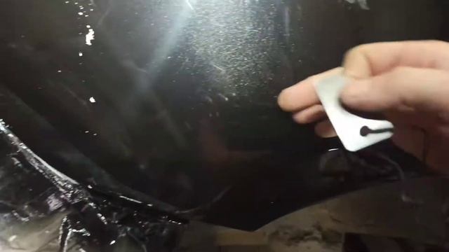 Как и чем сполировать подтёк на лаке