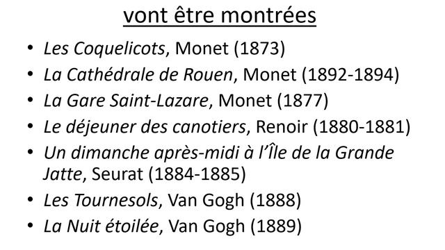 HISTOIRE DE L'ART : 3 grandes dates de rupture dans l’Art
