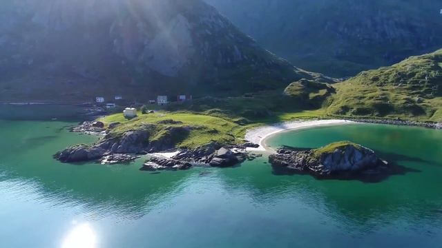 Norway полет, красивые места
