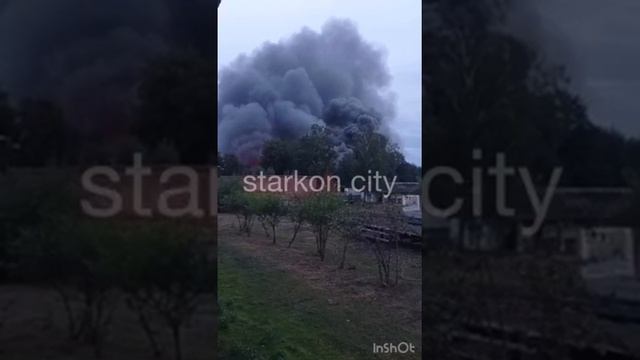 🔥⚡Прошедшей ночью ВС РФ наносили удары по складам с вооружением ВСУ в г. Хмельницкой области