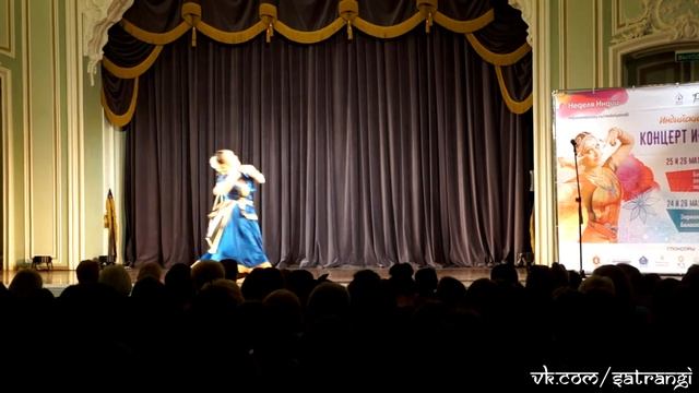 ШКОЛА Вollywood-dance SATRANGI. Танец Madhuban Main Radhika. Week of India. СПб 28.05.2017