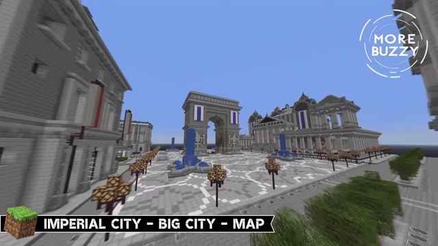 [100% Free Schematic Minecraft] Imperial City - Map ! Beautiful Big City / Spawn !