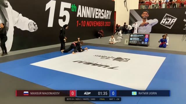 [Day 1 – Mat 1] AJP TOUR ASIA CONTINENTAL JIU-JITSU CHAMPIONSHIP 2023 - YOUTH