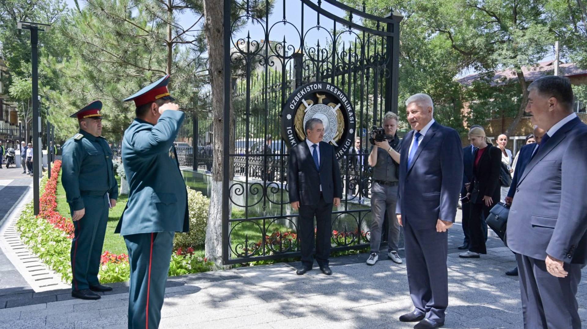 В Ташкенте Владимир Колокольцев посетил Центр координации и мониторинга