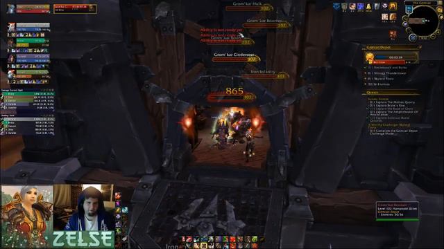 WoW - Warlords of Draenor - Grimrail Depot Challenge Mode Daily