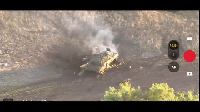 Бойцы РФ уничтожили очередной танк Leopard 2.
