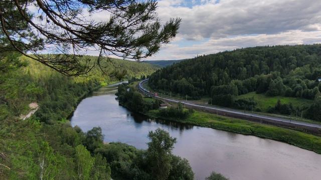 Транссиб. Сылва. Камень Ермак.