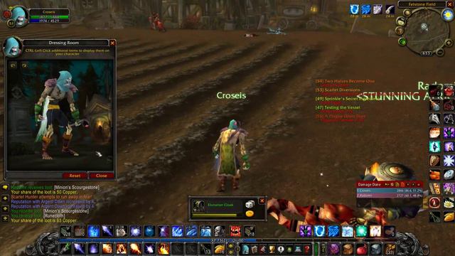 [Так вот она какая...] WoW TBC 2.4.3. фрост маг(frost mage speak english) 50+ кооп.кач вместе