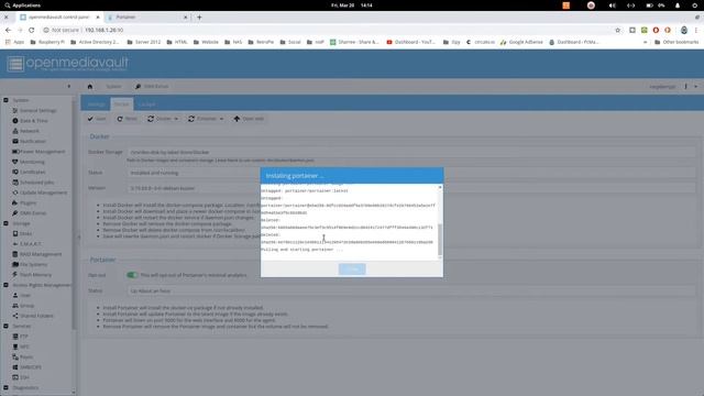 How to update and upgrade Portainer on OpenMediaVault 5