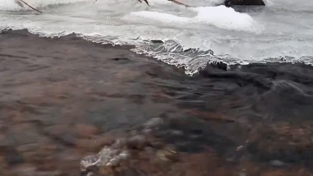 5 часов звуков замерзшего ручья - расслабляющие звуки воды для снятия стресса, лучшего сна