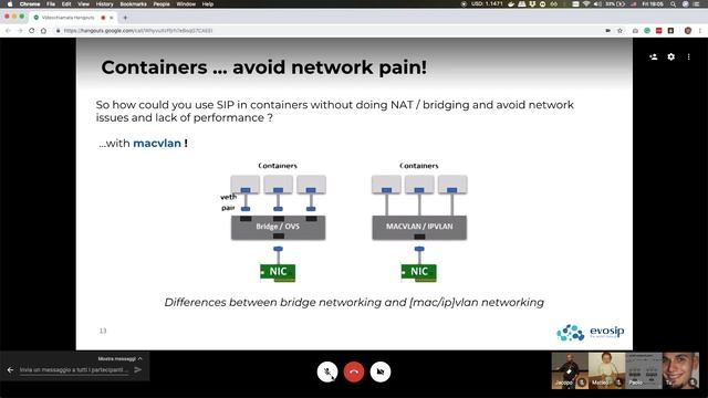 evosip: creating a VoIP platform on top of Docker and Kubernetes