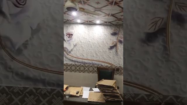 wallpaper flex printing  Ahmad graphics .   .  Office designing