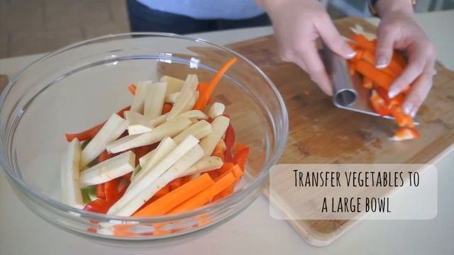 ~Oven Roasted Vegetables~ /вкусные овощи запеченные в духовке
