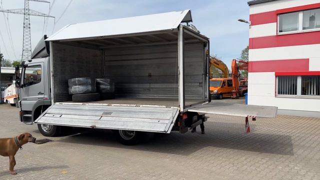 Mercedes-Benz 1224 Atego Getränkeauto Mit Ladebordwand