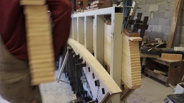 Production Process of Curved Beams.