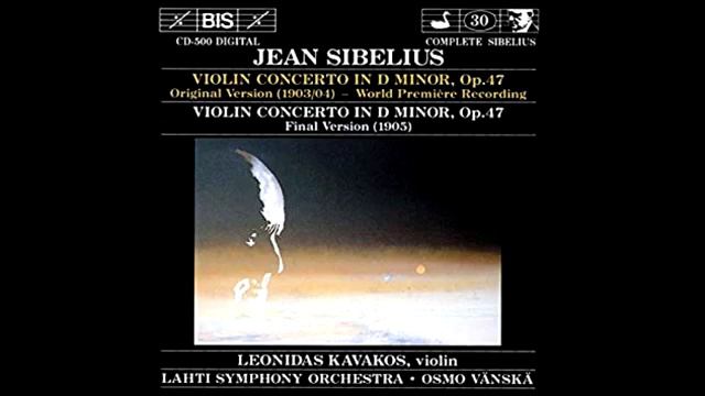 Leonídas Kavákos - Sibelius - Violin Concerto in D minor, Op.47 I. Allegro moderato Original Versio