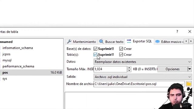 CURSO MARIADB 10 – GENERAR RESPALDOS #7