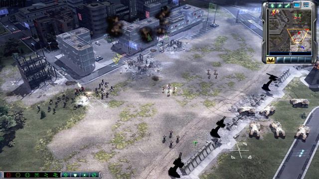 ▶Command & Conquer 3 Tiberium Wars: ГСБ - Пентагон #2(Без комментариев)