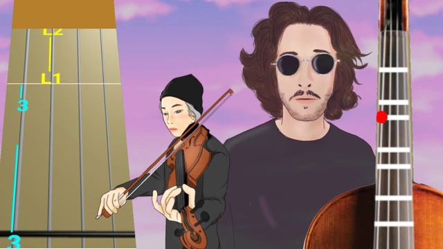 Brooksie - Not Into You (Play Along Violin Tab Tutorial)