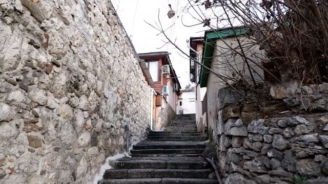 Гурзуф 2021. Зимняя сказка в Крыму. Небольшой обзор поселка Гурзуф. Крым 2021