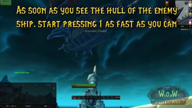 World of Warcraft -Skybreaker Super Speed Run 1:10 Minutes! - WoW Killer Vids (The Gunship Battle)