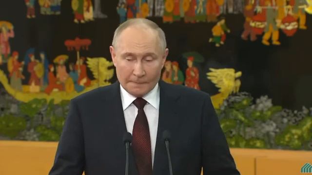 Президент Путин Мы хотим жить в мире-а наши партнёры НАГНЕТАЮТ вражду и агрессию