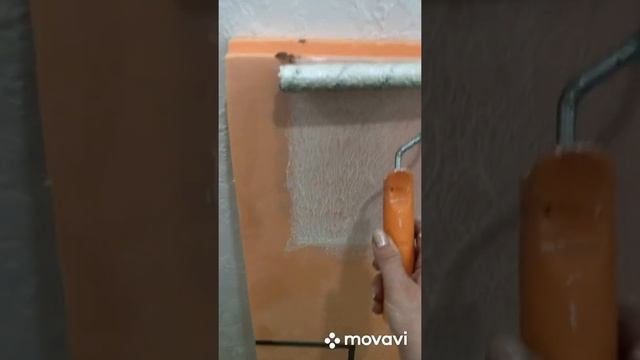 Нанесение тонировки на декоративную штукатурку