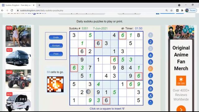 suduko || daily sudoku@||"#free daily sudoku kingdom"