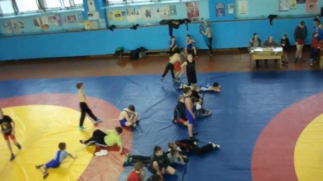 Медиасеть YUDK. Дети и спортивные мероприятия.Соревнование борьбы