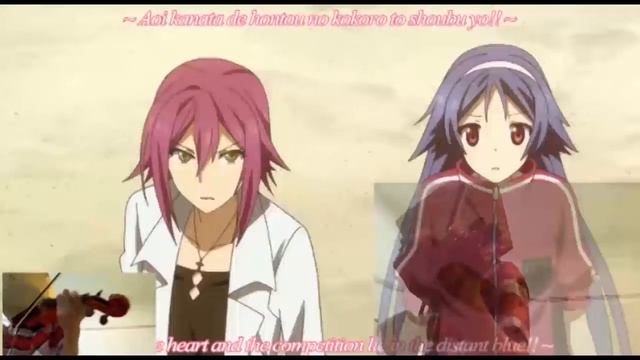 [Violin Cover] Wings of Courage Ao no Kanata no Four Rhythm Game OP