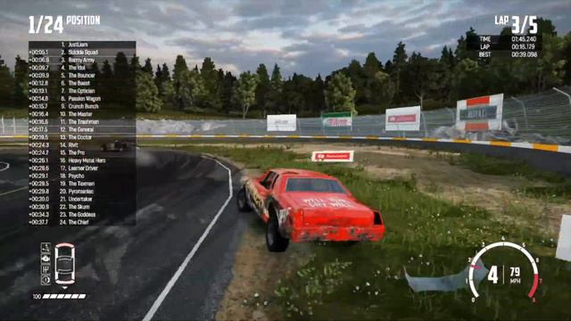 Wreckfest Warriors Championship Gameplay Round Four