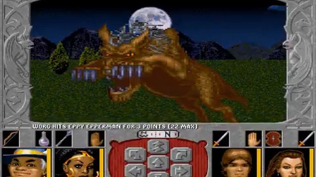 IE 1 PC games review - Ravenloft: Strahds Possession 1994