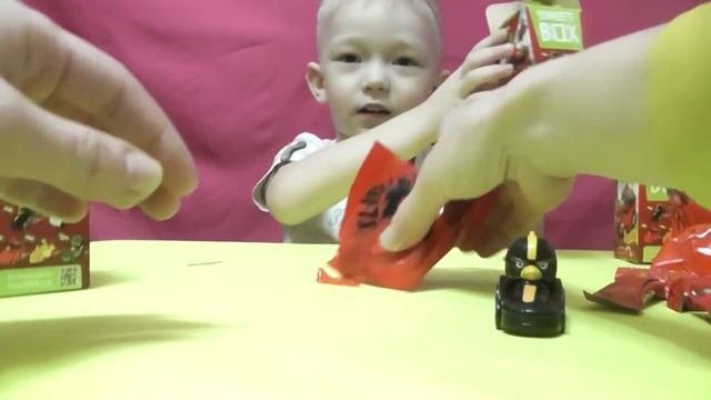 Энгри Бердс игрушки сюрпризы распаковка коробочек  Angry Birds toy surprises unpacking boxes