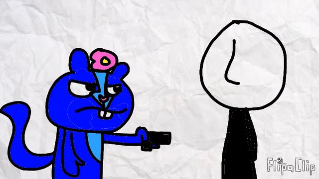 YTP: Petunia Shoots Slenderman that hard