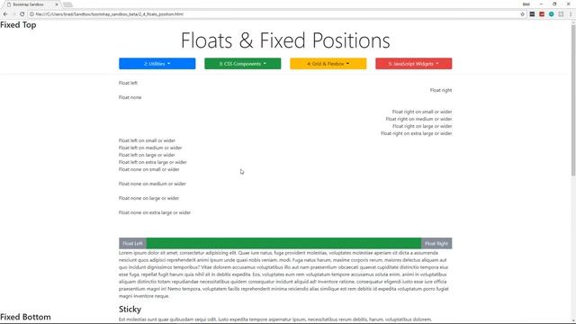 Bootstrap 4 From Scratch With 5 Projects : Section Introduction