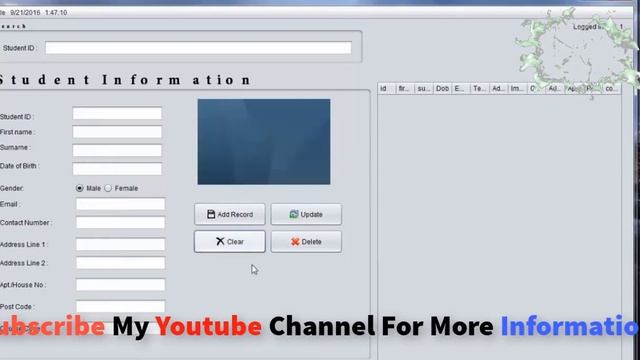 JAVA PROJECT - Student Information System Using Java NetBeans (Download Source Code)