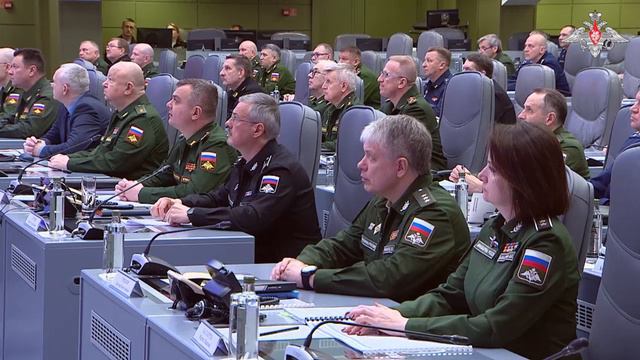 Вступительное слово Министра обороны РФ на селекторном совещании с руководящим составом ВС РФ